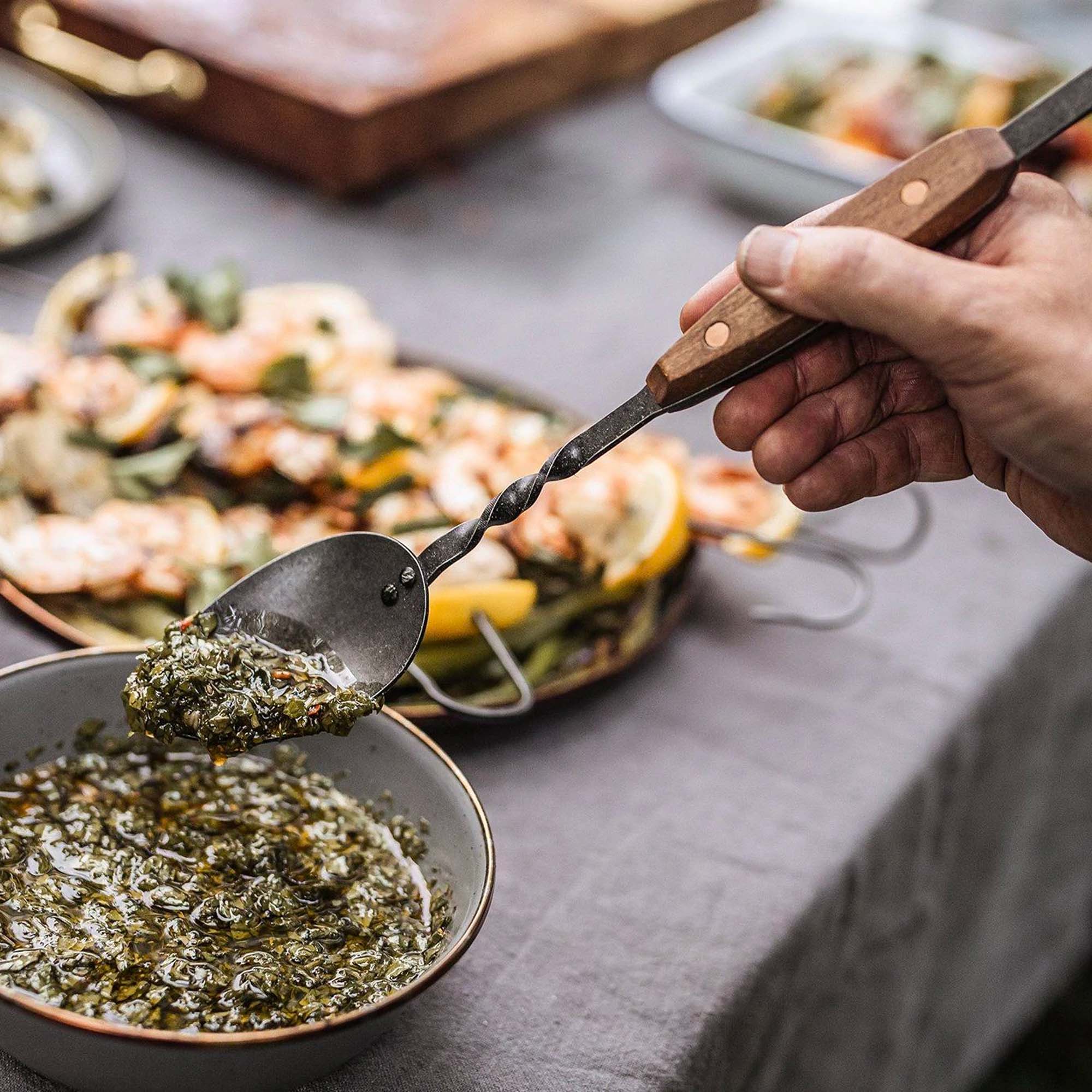 Barebones Living Cowboy Grill Chef Spoon - Thumbnail 3