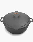 Enamel Lined Cast Iron Crock Pot