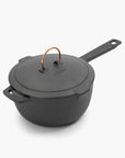 Enamel Lined Cast Iron Saucepan