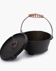 Polished Cast Iron Dutch Oven - 4qt