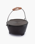 Polished Cast Iron Dutch Oven - 4qt