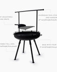 Cowboy Fire Pit Grill - 30"