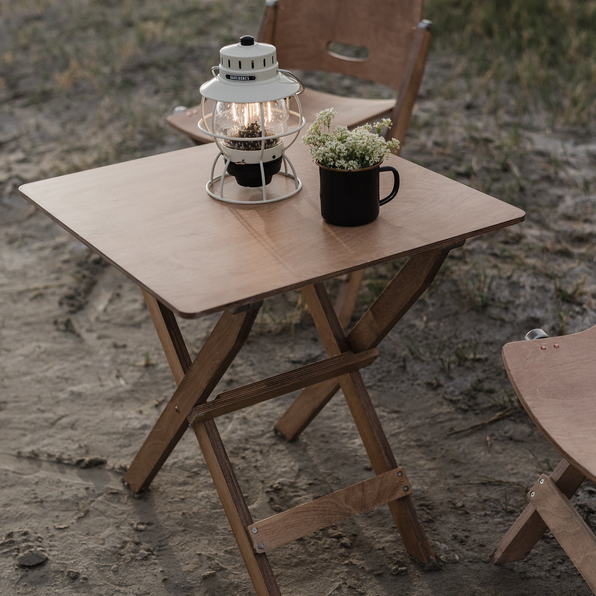 Ridgetop Wood Folding Table – Barebones