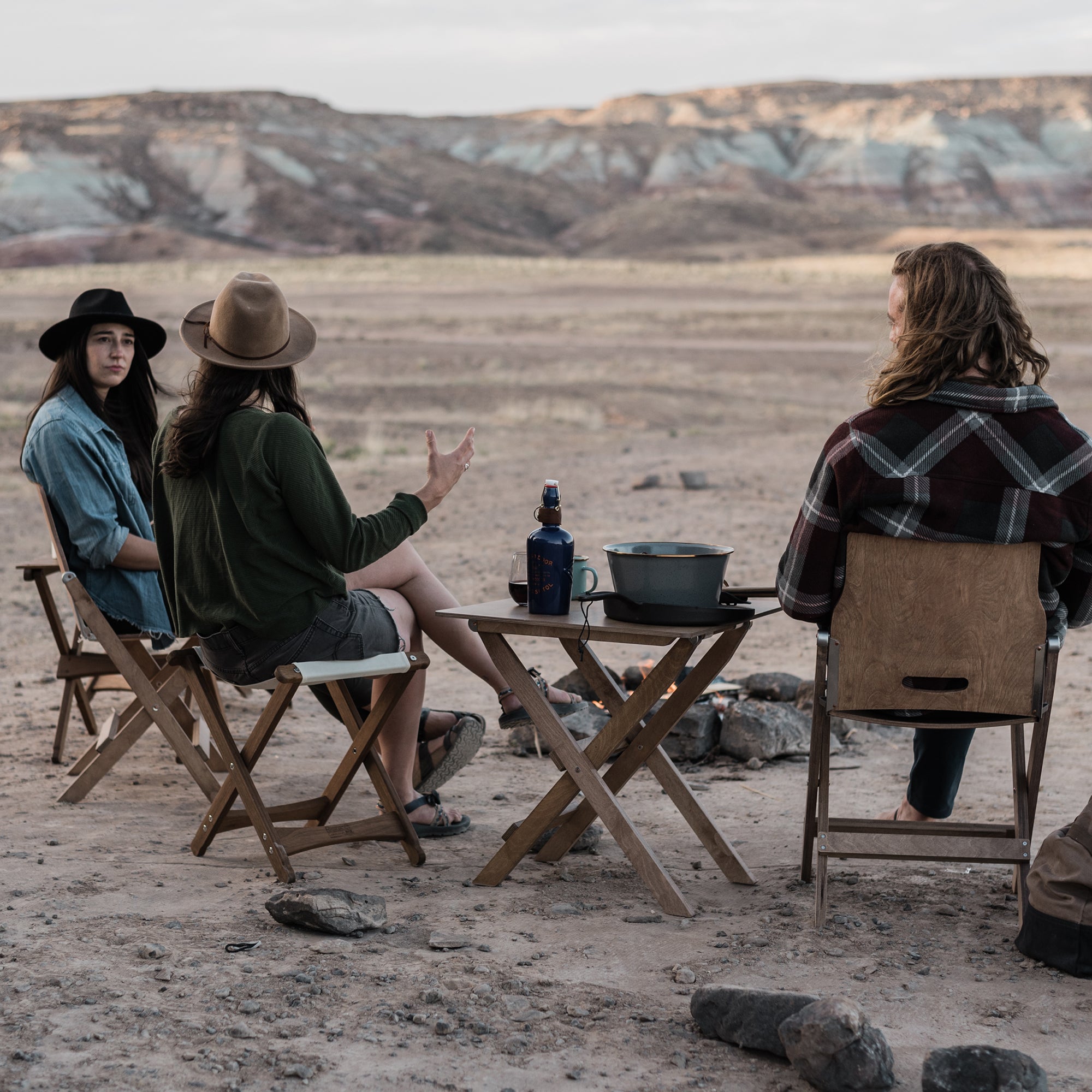 Ridgetop Wood Folding Table – Barebones