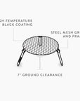 Fire Pit Grill Grate - Circular