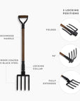 Folding Spading Fork