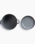 Enamel Stock Pot - Slate Gray