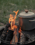 Enamel Stock Pot - Slate Gray