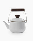 Enamel Teapot - Eggshell