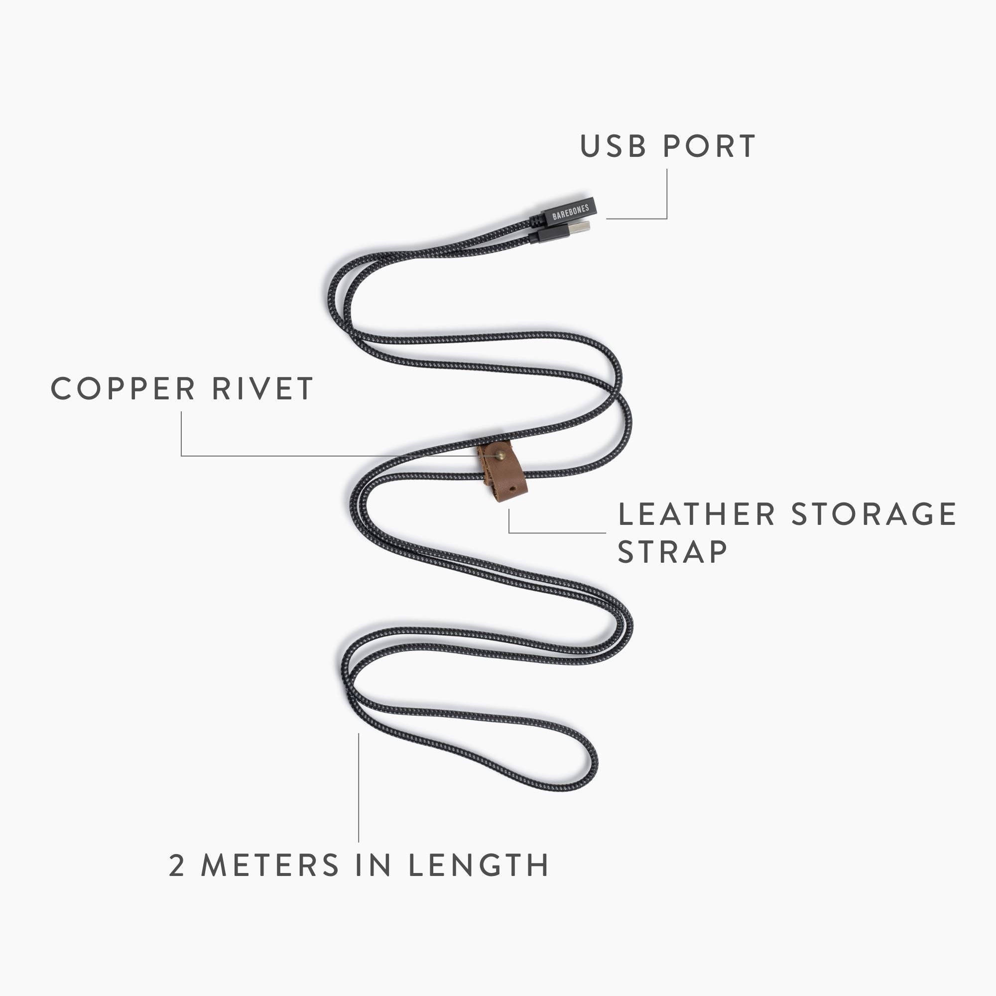 Barebones Living USB Extension Cable - Thumbnail 4