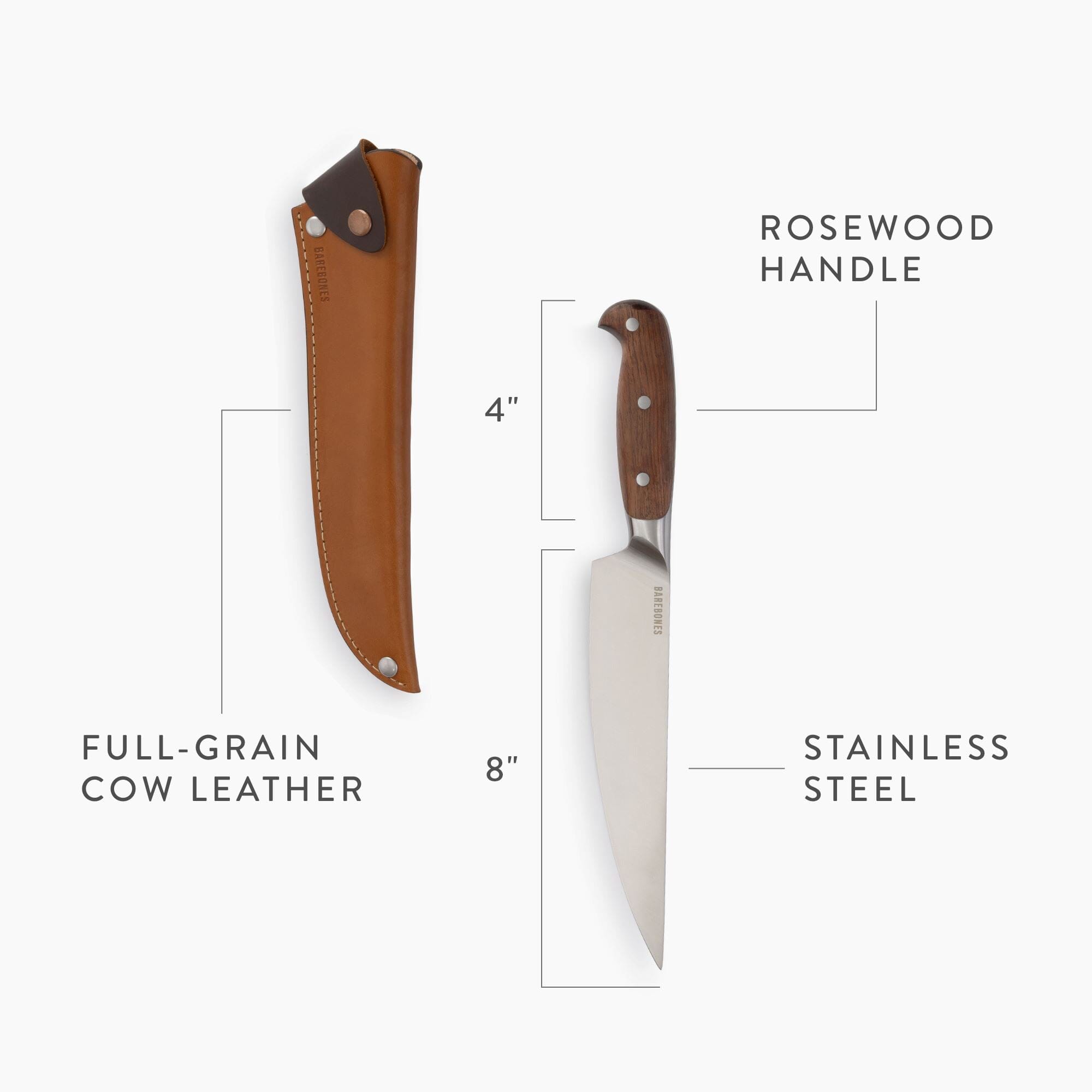 Barebones Living Wilderness Chef Knife - Thumbnail 4